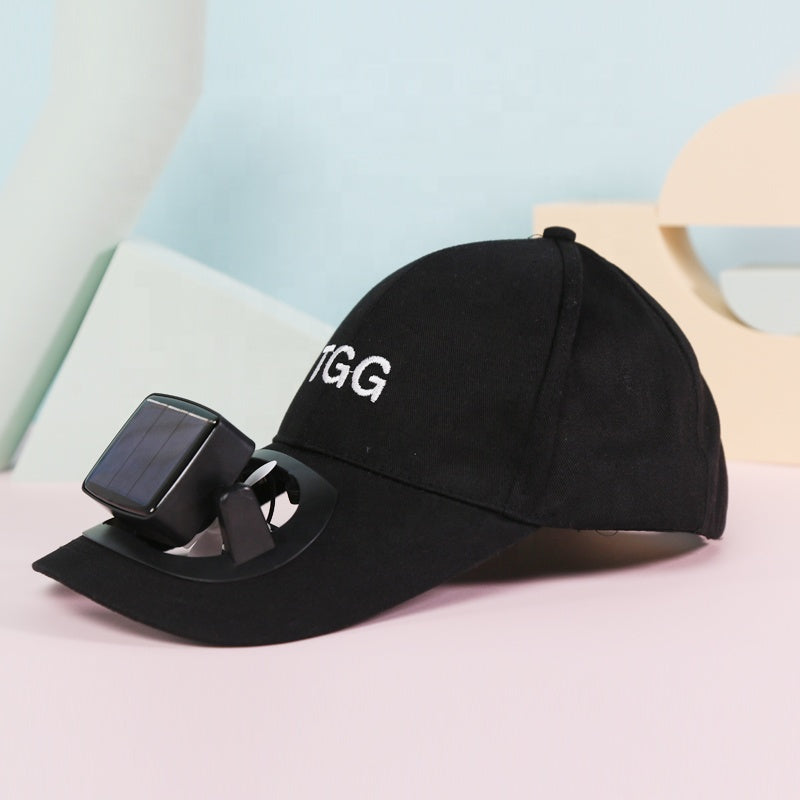 Solar Electric Fan Cap