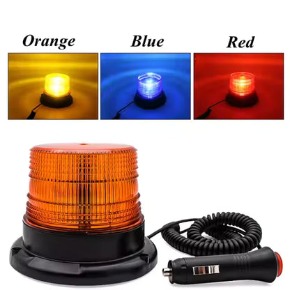 Luz Estroboscópica de Emergencia para Coche – Baliza Giratoria LED de 12W