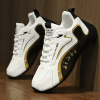 Leather Black White